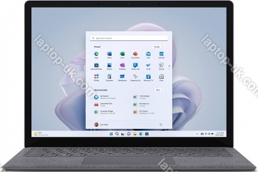 Microsoft Surface Laptop 5 13.5" Platin, Core i5-1245U, 8GB RAM, 512GB SSD, Business