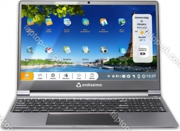 Ordissimo Laptop 15" Sarah grau, Celeron N4000, 4GB RAM, 128GB SSD