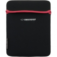 Esperanza neoprene 9.7" sleeve, black/red