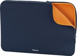 Hama 15.6" notebook-sleeve Neoprene, blue/orange