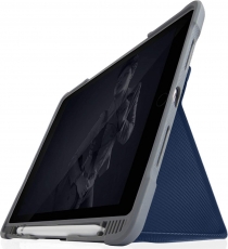 STM Dux Plus Duo blue/transparent, iPad 10.2" 7th/8th/9th gen