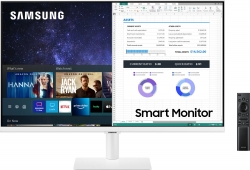Samsung Smart monitor M5 M50A white, 27"