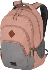 Travelite Basics backpack pink/grey