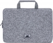 RivaCase 7913 Laptop sleeve with handles 13.3" light grey