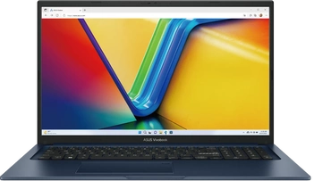 ASUS VivoBook 17 X1704VA-AU721, Quiet Blue, Core i3-1315U, 8GB RAM, 512GB SSD
