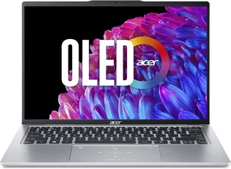 Acer Swift Go 14 OLED SFG14-73-73WQ, Pure Silver, Core Ultra 7 155H, 32GB RAM, 1TB SSD