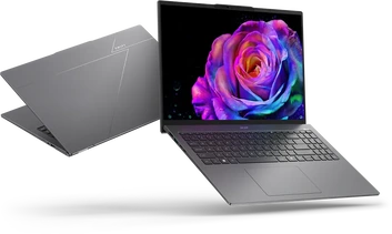 Acer Swift Go 16 OLED SFG16-73-50V6, Titanium Gray, Core Ultra 5 225H, 16GB RAM, 512GB SSD