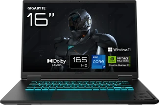 GIGABYTE Gaming A16 CTHI3DE894SH, Black Steel, Core i7-13620H, 16GB RAM, 1TB SSD, GeForce RTX 5050