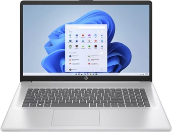 HP Laptop 17-cn4052ng, Natural Silver, Core 5 120U, 16GB RAM, 512GB SSD