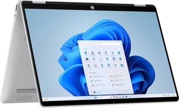 HP OmniBook 5 Flip 14-fp0455ng, Glacier Silver, Core i5-1334U, 16GB RAM, 512GB SSD
