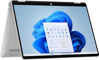 HP OmniBook 5 Flip 14-fp0153ng, Glacier Silver, Core i5-1334U, 16GB RAM, 512GB SSD