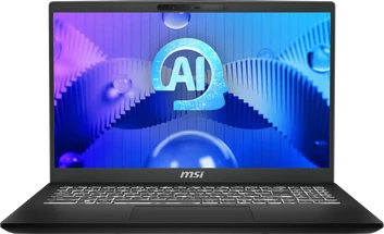 MSI Modern 15 H AI C1MOG-242, Classic Black, Core Ultra 7 155H, 16GB RAM, 512GB SSD