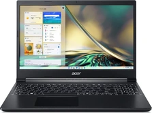 Acer Aspire 7 A715-43G-R0BR, Black, Ryzen 5 5625U, 8GB RAM, 512GB SSD, GeForce RTX 3050