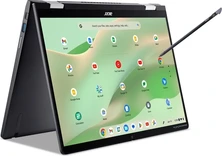 Acer Chromebook Plus Spin 714 CP714-1HN-74MY, Steel Gray, Core Ultra 7 155U, 16GB RAM, 512GB SSD
