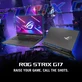 ASUS ROG Strix G17 G713PV-HX048W, Eclipse Gray, Ryzen 9 7945HX, 16GB RAM, 1TB SSD, GeForce RTX 4060