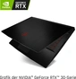 MSI GF63 Thin 11UC-652, Core i7-11800H, 16GB RAM, 512GB SSD, GeForce RTX 3050