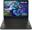 HP OMEN Gaming Laptop 16-ap0174ng, Shadow Black, Ryzen 9 8940HX, 16GB RAM, 1TB SSD, GeForce RTX 5060