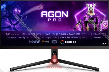 AOC Agon Pro AG344UXM, 34"