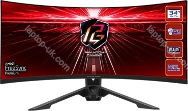 ASRock Phantom Gaming PG34WQ15R3A, 34"