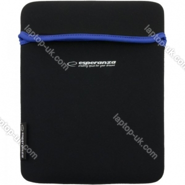 Esperanza neoprene 9.7" sleeve, black/blue