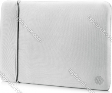 HP 14" Neoprene Reversible sleeve, black/silver