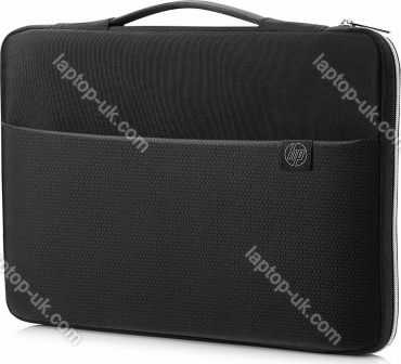 HP 15.6" Carry sleeve notebook cover, black/silver