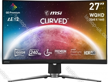 MSI MPG Artymis 273CQRXDE-QD, 27"