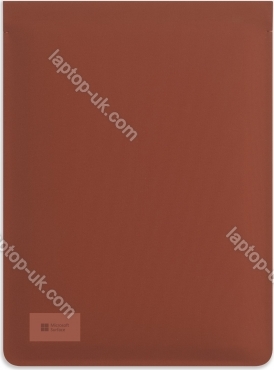 Microsoft Surface Pro sleeve, poppy red