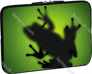 Pedea Design neoprene green frog 15.6" sleeve