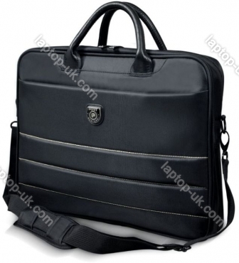 Port Designs Sochi 15.6" toploading slim notebook-messenger bag black