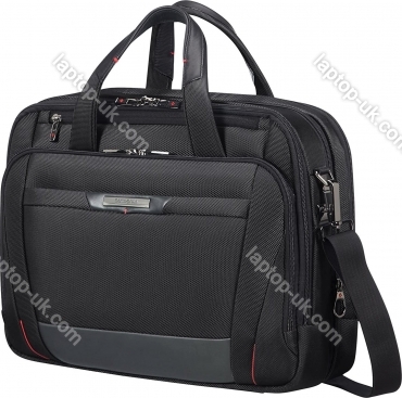 Samsonite Pro-DLX 5 Bailhandle expandable 15.6" expandable notebook-messenger bag black