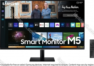 Samsung Smart monitor M5 M50B black, 27"