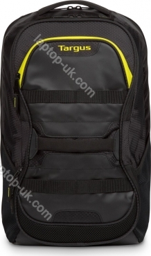 Targus Work + Play Fitness 15.6" Laptop Backpack, black/yellow