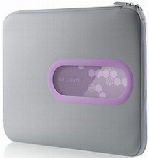 Belkin Window sleeve sleeve 15.4" dark grey/pink