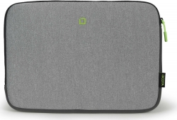 Dicota Skin flow 13-14.1" sleeve, grey/green