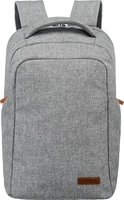 Travelite Basics laptop backpack, 15.6", light grey