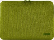 Tucano Second Skin Velluto 15.6" sleeve, green