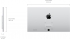 Apple Studio display, Standard glass, VESA Mount adapter, 27"