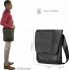 Everki Venue XL Premium RFID mini Messenger messenger bag 13"/Surface Pro/iPad Pro 12/MacBook 12" black
