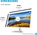 HP M24fwa, 2 Jahre Garantie, 23.8"