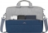 RivaCase Prater anti-theft Laptop bag 15.6", Grey/Dark Blue