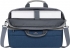 RivaCase Prater anti-theft Laptop bag 15.6", Grey/Dark Blue