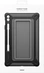 Samsung EF-RX610 Outdoor Cover for Galaxy Tab S9 FE+, Black
