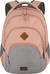 Travelite Basics backpack pink/grey