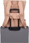 Travelite Basics Rollup laptop backpack, 15.6", powder pink