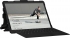 UAG Plasma Handstrap case Microsoft Surface Pro X ice black/transparent
